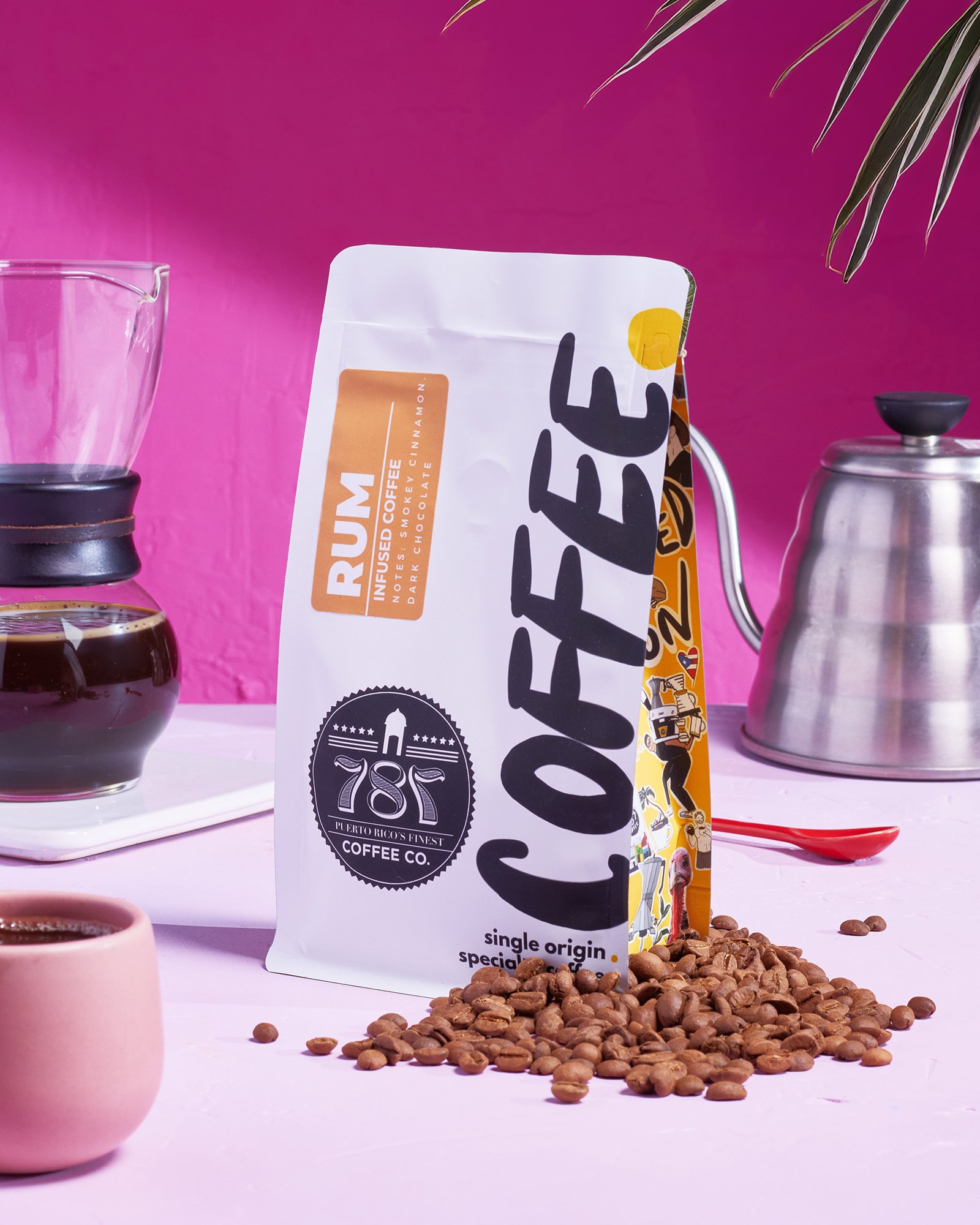 Rum Infused Coffee Beans l Artisan Coffee